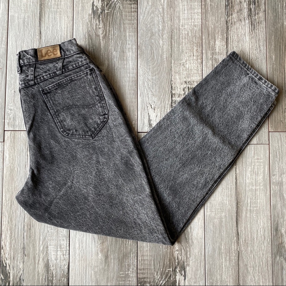 Lee Black Acid Wash Women’s Jeans
